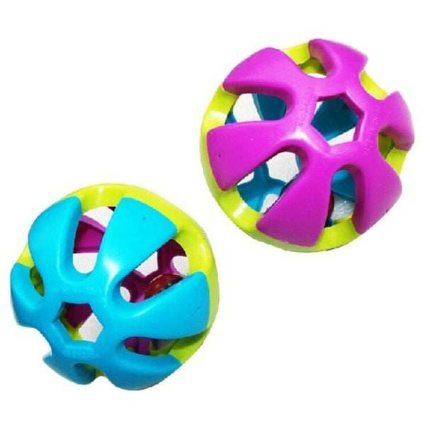 New Pet Dog Cat Toy Colorful Rubber Round